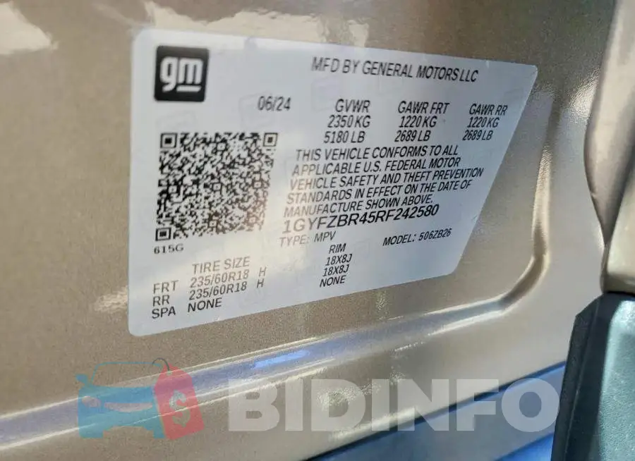 1GYFZBR45RF242580 Photo# 12