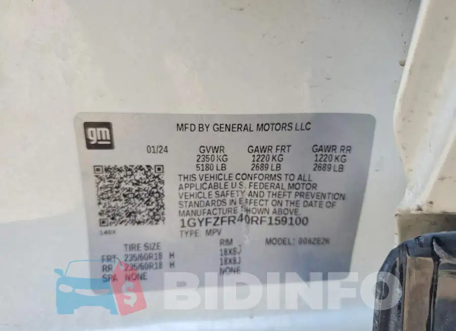 1GYFZFR40RF159100 Photo# 13