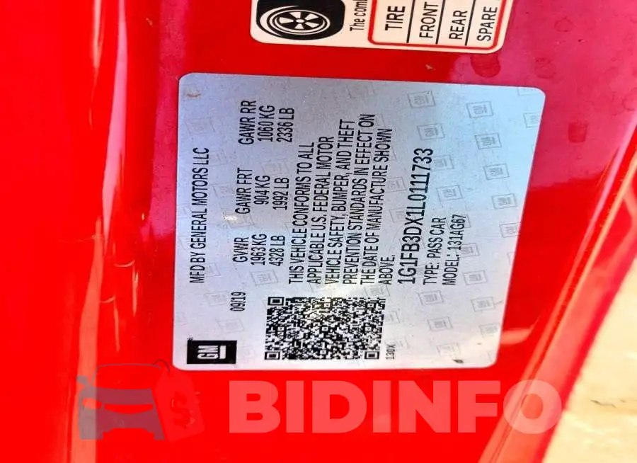 1G1FB3DX1L0111733 Photo# 12