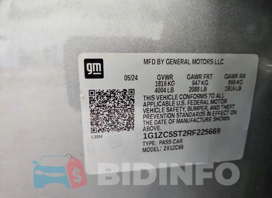 1G1ZC5ST2RF225669 Photo# 12