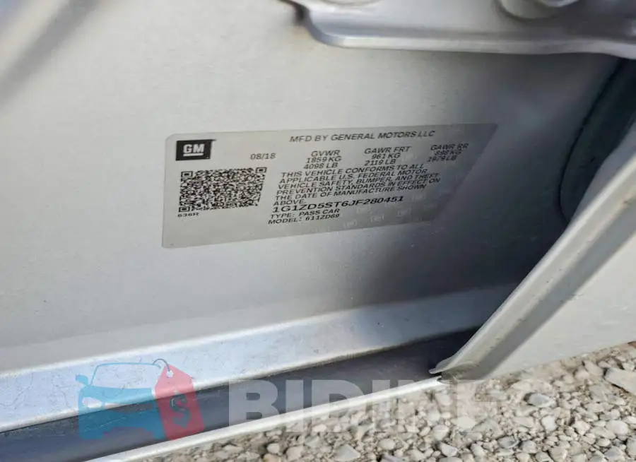 1G1ZD5ST6JF280451 Photo# 12