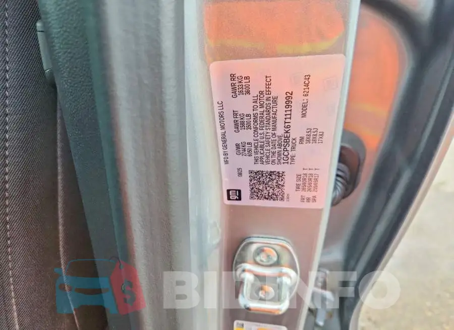 1GCPSBEK6T1119992 Photo# 12