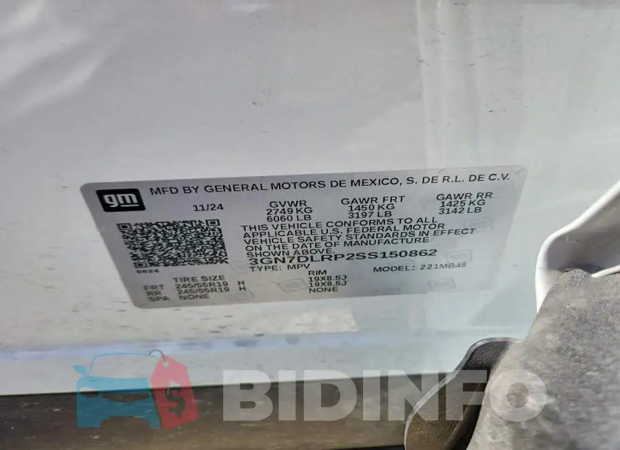 3GN7DLRP2SS150862 Photo# 13