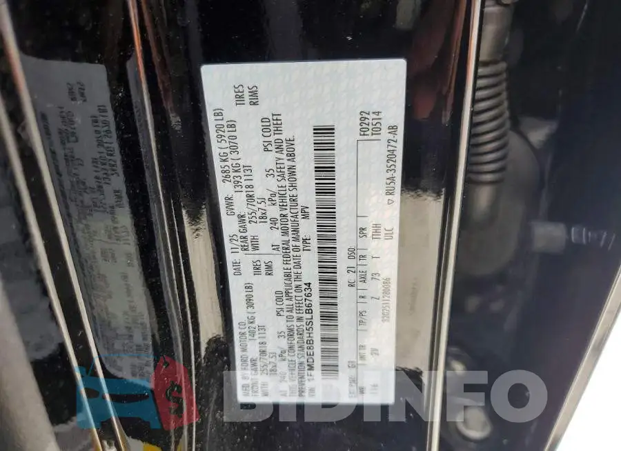 1FMDE8BH5SLB67634 Photo# 13