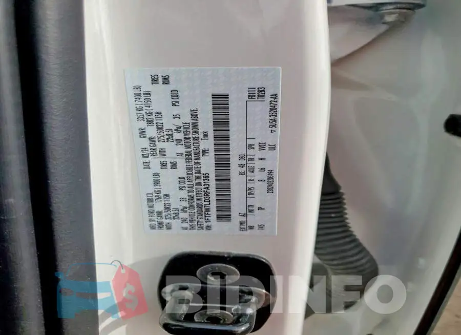 1FTFW7LD3RFA31365 Photo# 12