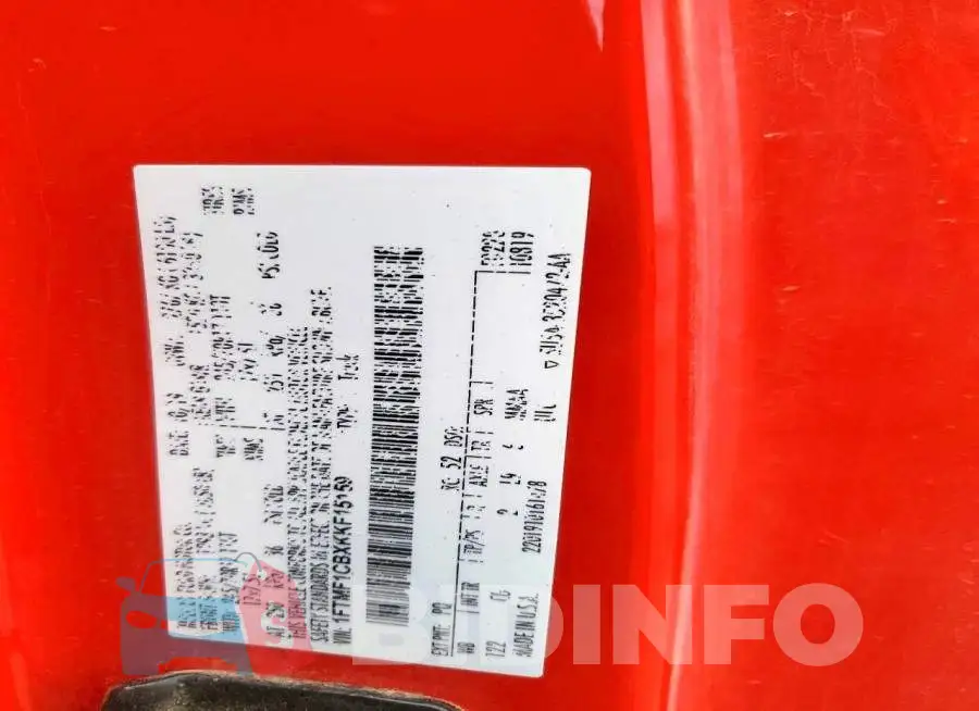 1FTMF1CBXKKF15159 Photo# 12