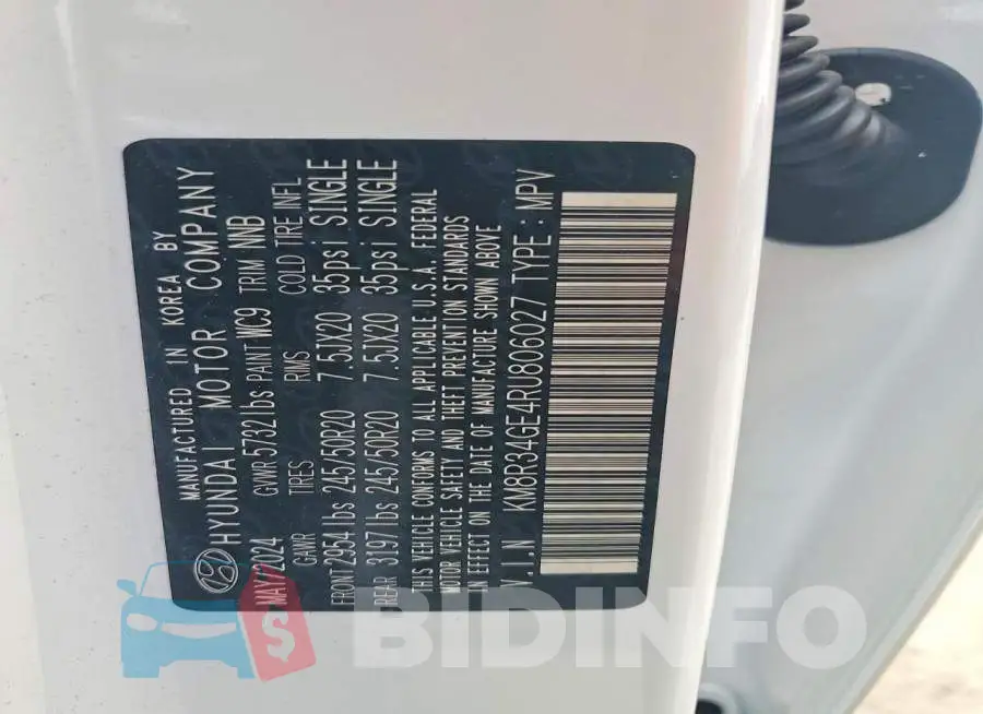 KM8R34GE4RU806027 Photo# 12