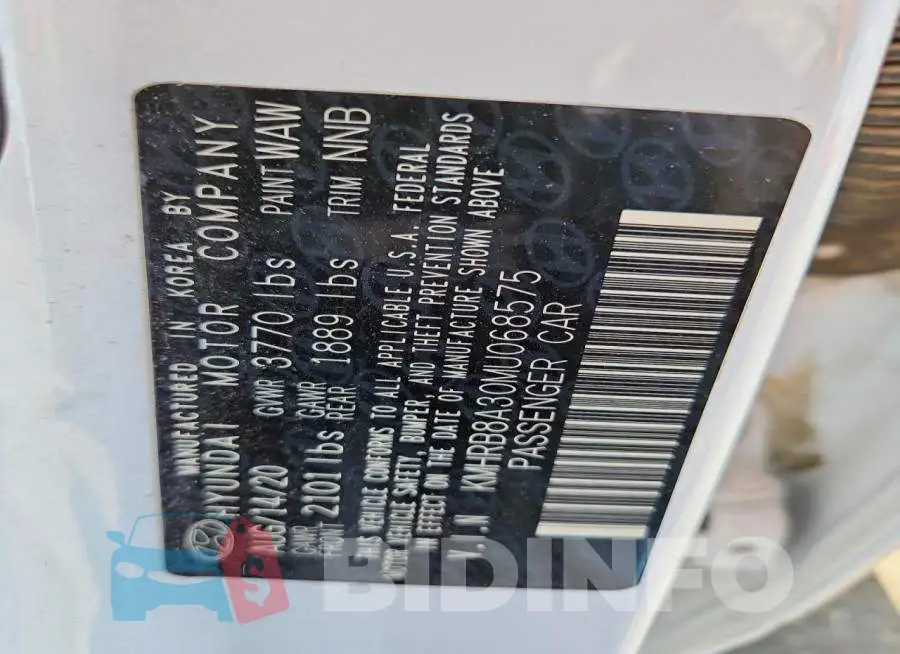 KMHRB8A30MU068575 Photo# 13