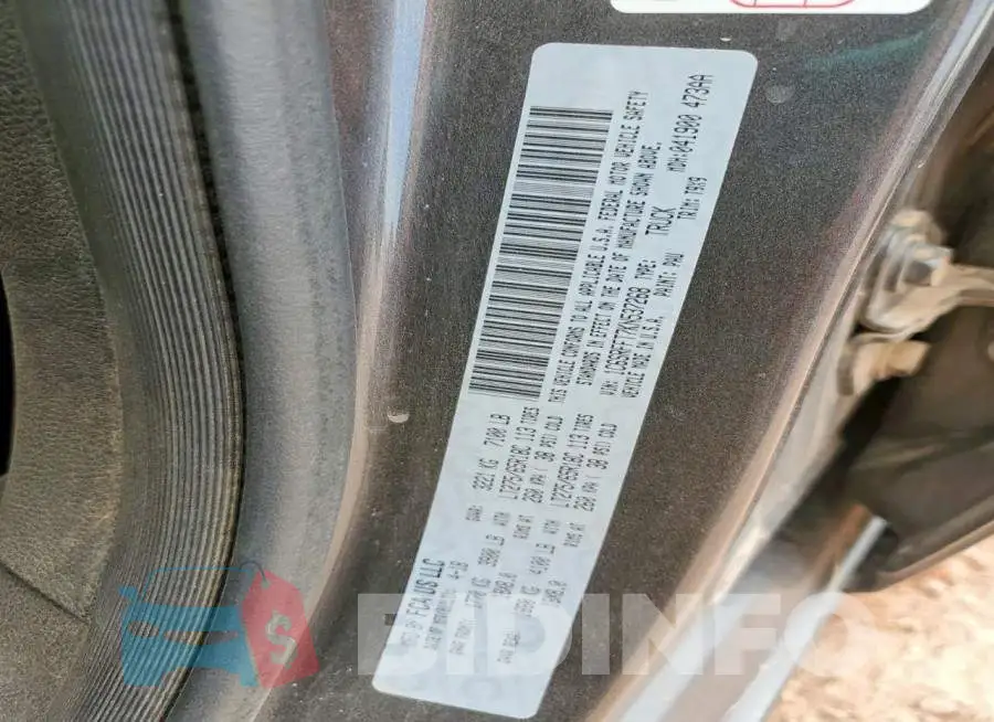1C6SRFFT7KN537268 Photo# 12