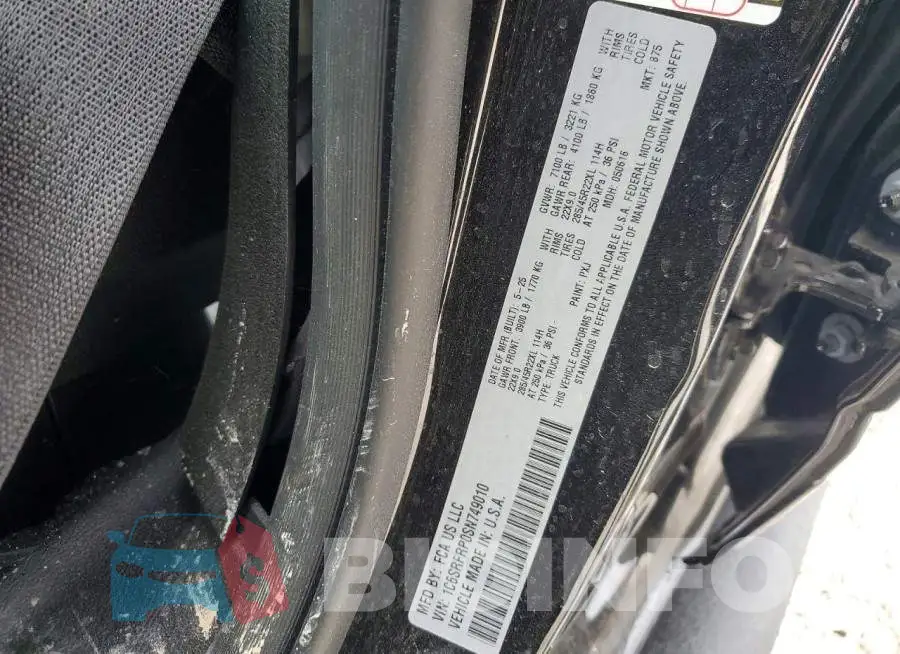 1C6SRFRP0SN749010 Photo# 12