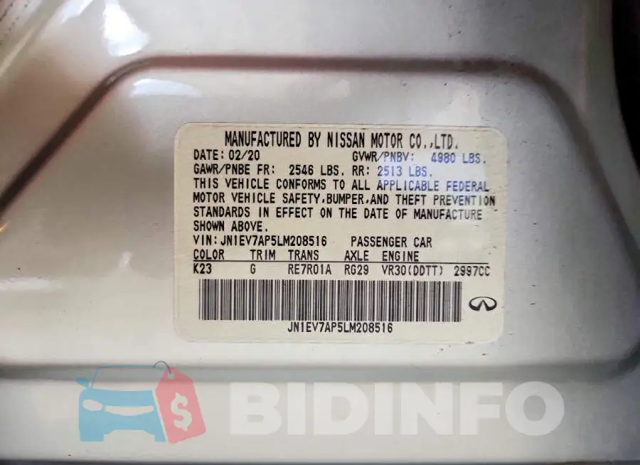 JN1EV7AP5LM208516 Photo# 12