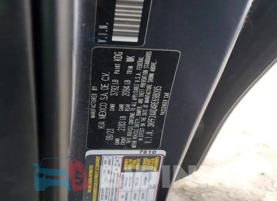 3KPF24AD4RE698095 Photo# 12