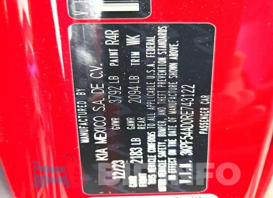 3KPF54AD0RE743122 Photo# 13