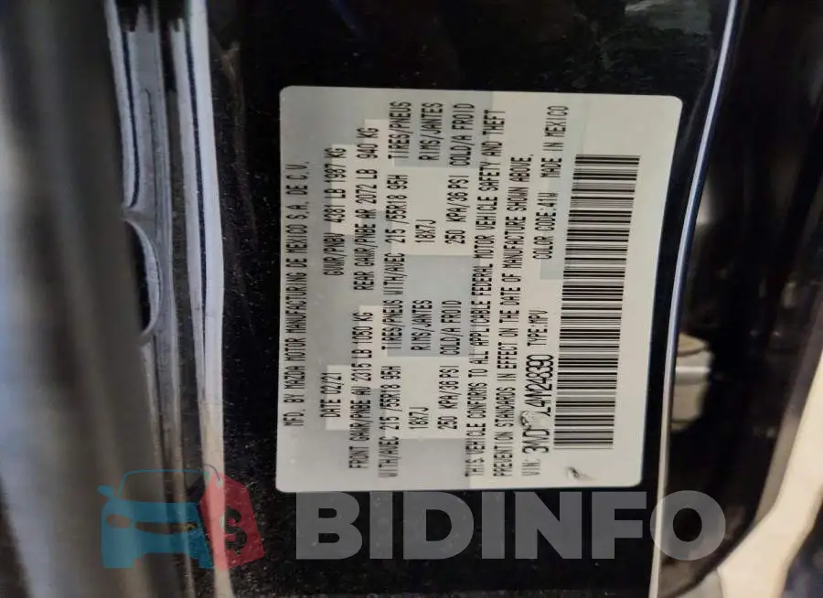 3MVDMBCL4MM248390 Photo# 13