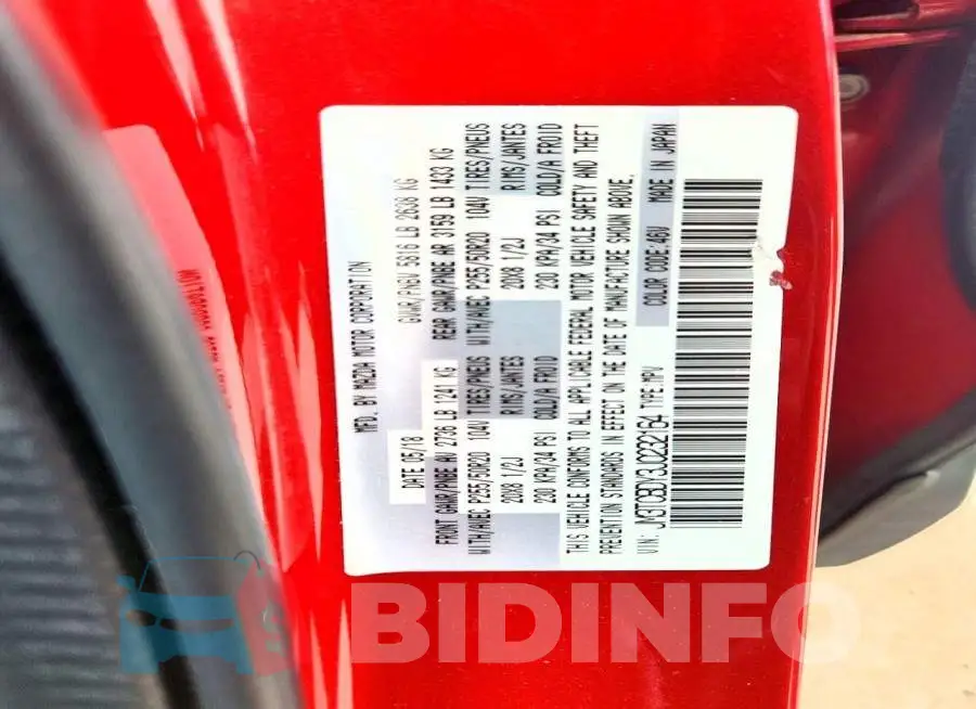 JM3TCBDY3J0232164 Photo# 13