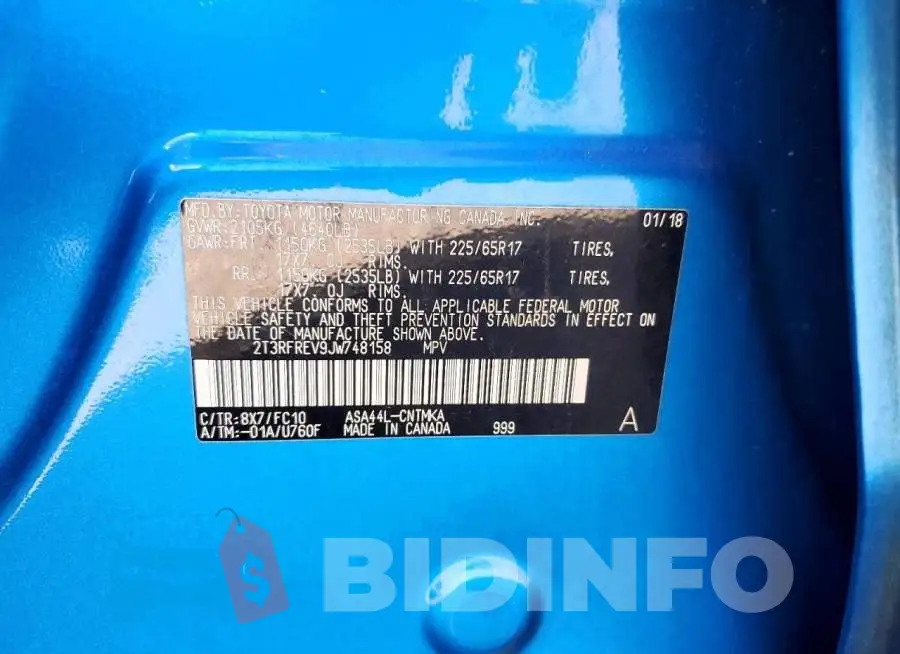 2T3RFREV9JW748158 Photo# 13