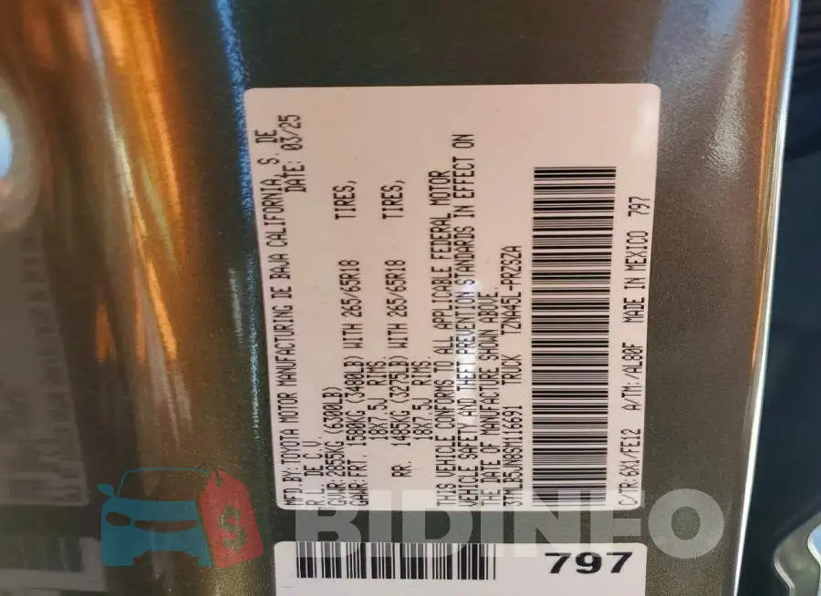 3TMLB5JN8SM116691 Photo# 13