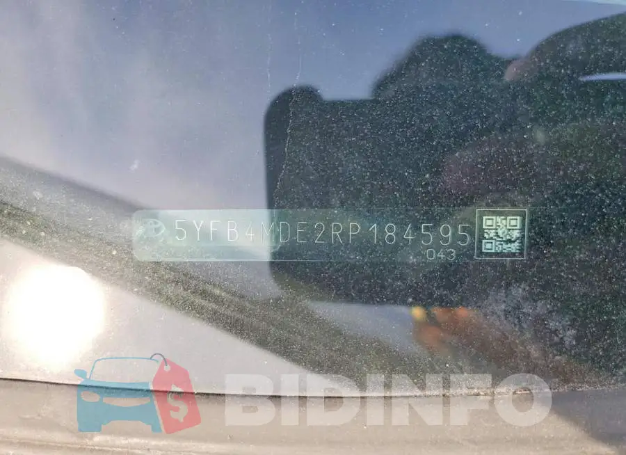 5YFB4MDE2RP184595 Photo# 12