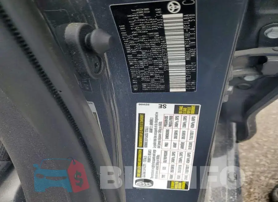 5YFB4MDE5TP360417 Photo# 12