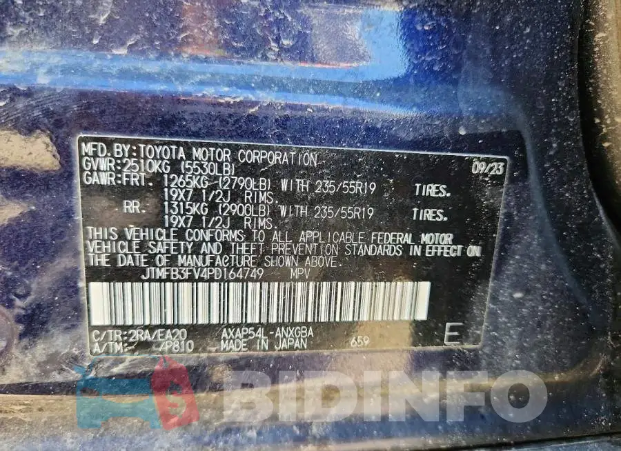 JTMFB3FV4PD164749 Photo# 14