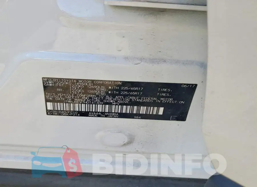 JTMRJREV7HD141309 Photo# 12