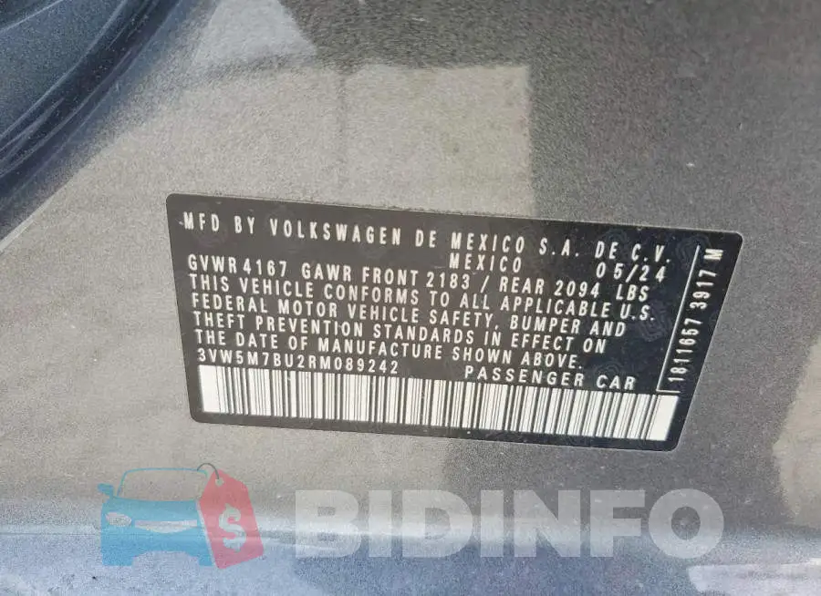 3VW5M7BU2RM089242 Photo# 12