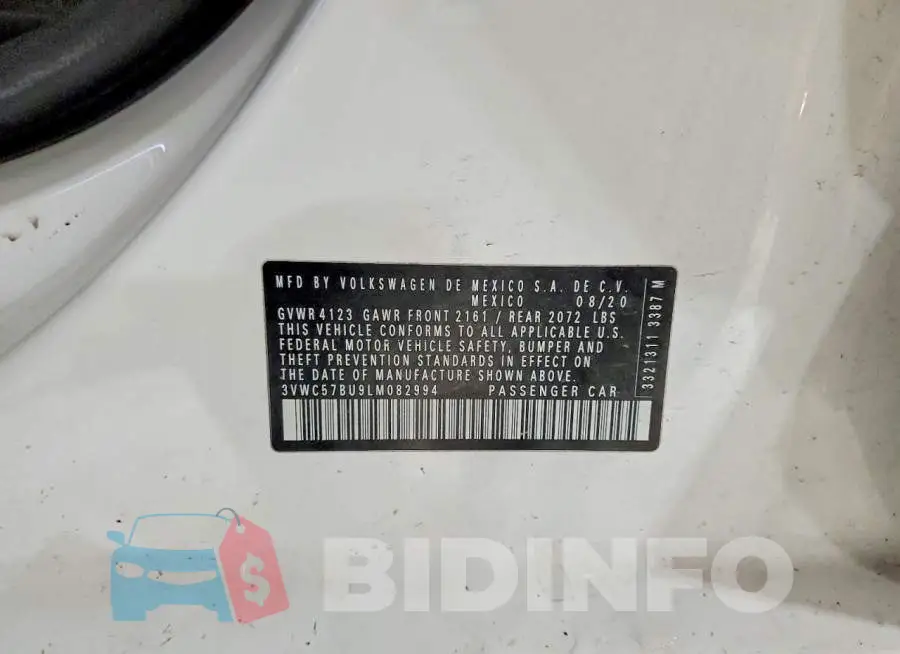3VWC57BU9LM082994 Photo# 12