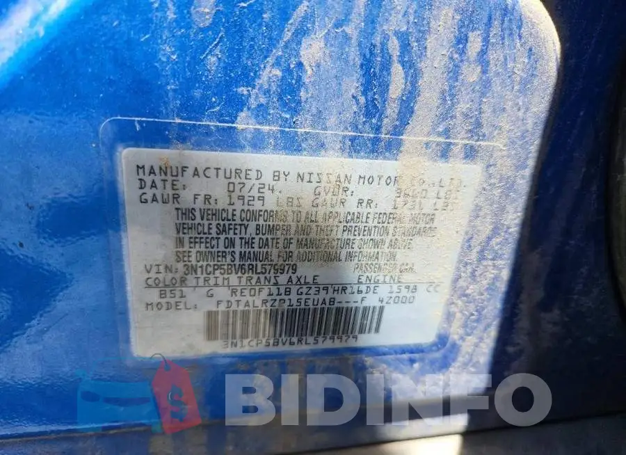 3N1CP5BV6RL579979 Photo# 13