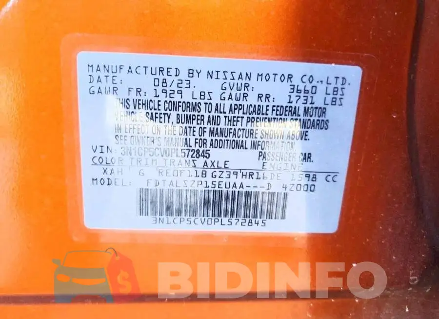 3N1CP5CV0PL572845 Photo# 13