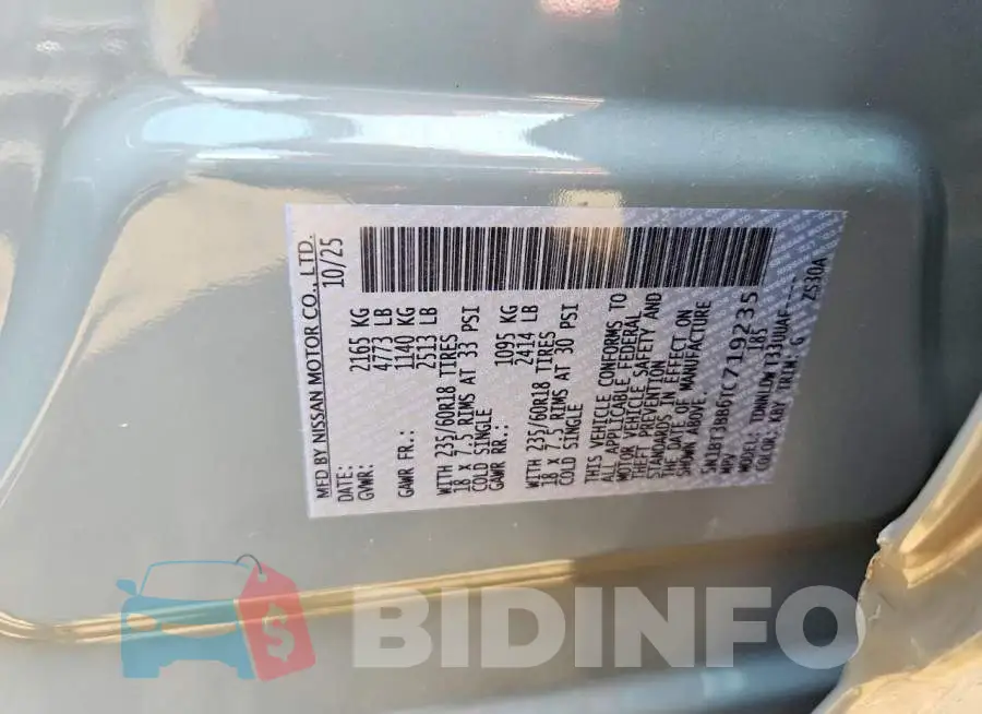 5N1BT3BB6TC719235 Photo# 13
