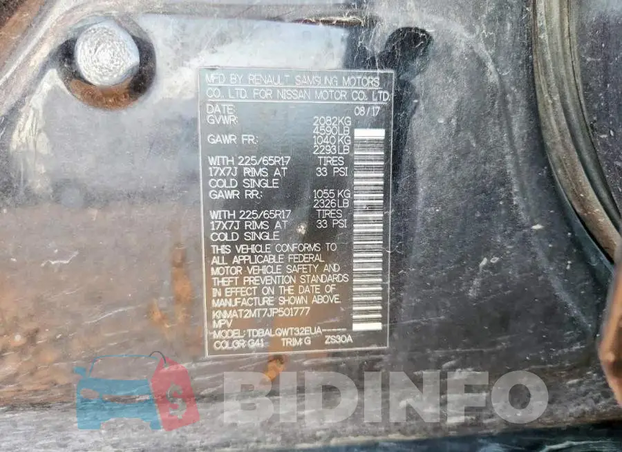 KNMAT2MT7JP501777 Photo# 13