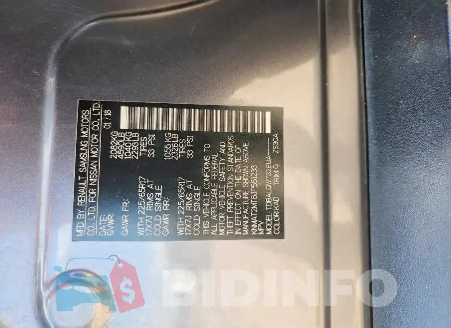 KNMAT2MT8JP551233 Photo# 12