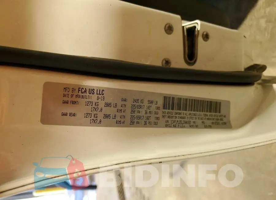 1C4PJMLB5LD500393 Photo# 13