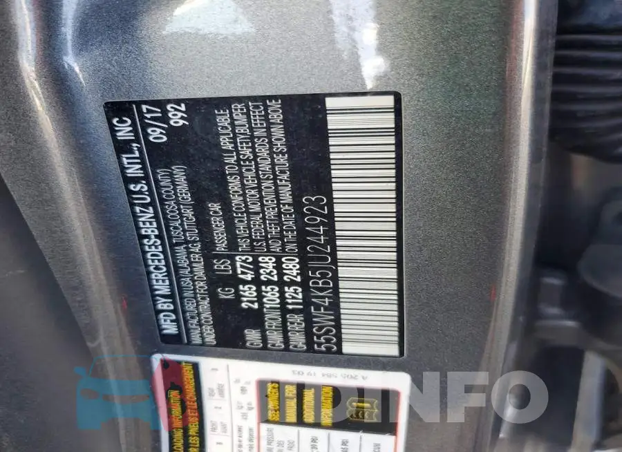 55SWF4KB5JU244923 Photo# 12