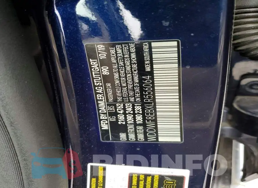 WDDWF8EBXLR556064 Photo# 12