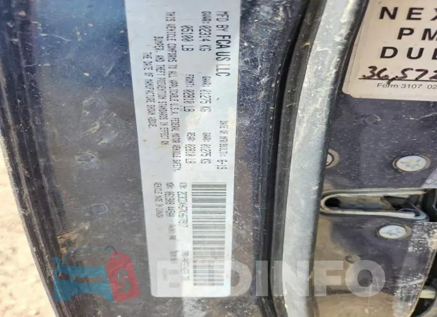2C3CDXHG7KH677917 Photo# 12