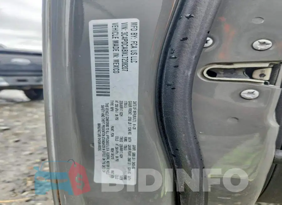 3C4PDCABXLT238207 Photo# 14