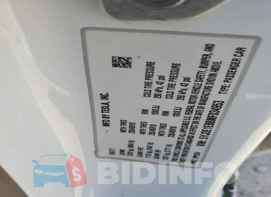 5YJ3E1EB8MF034953 Photo# 12