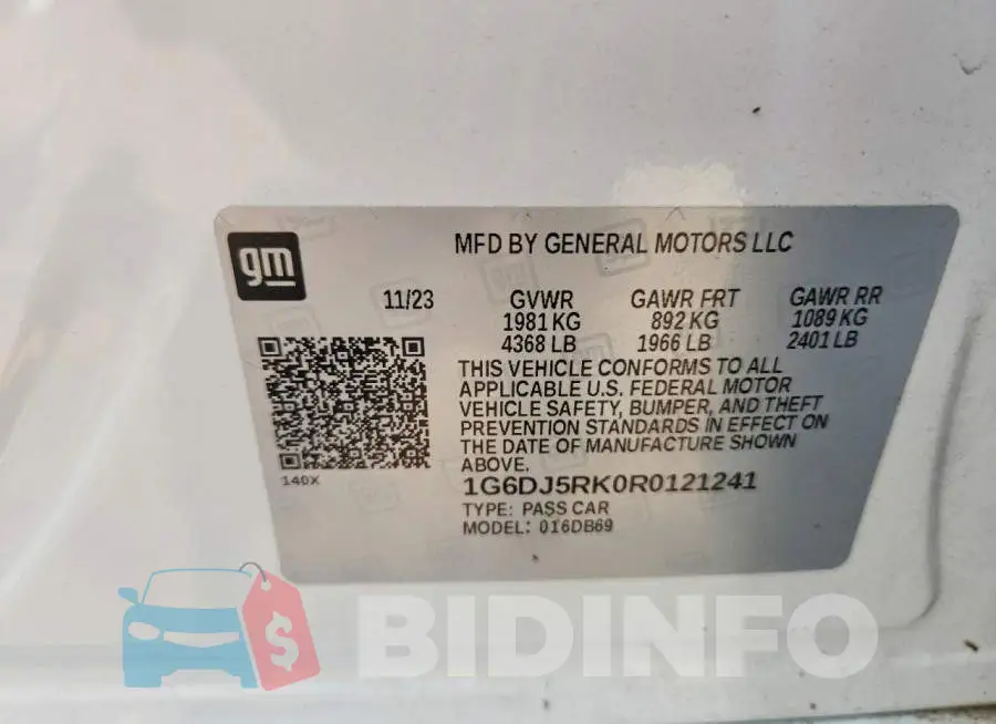 1G6DJ5RK0R0121241 Photo# 12