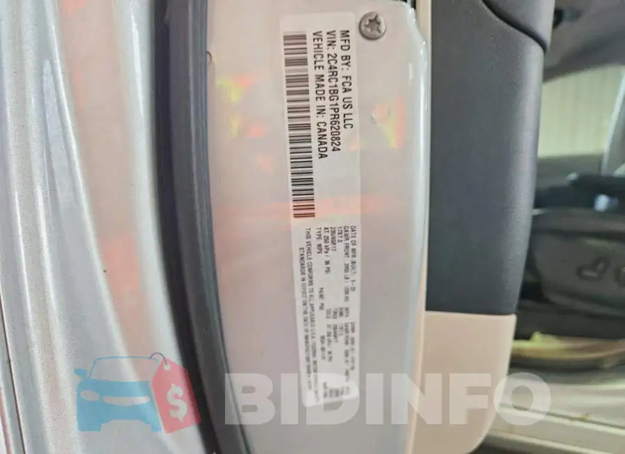 2C4RC1BG1PR620824 Photo# 14