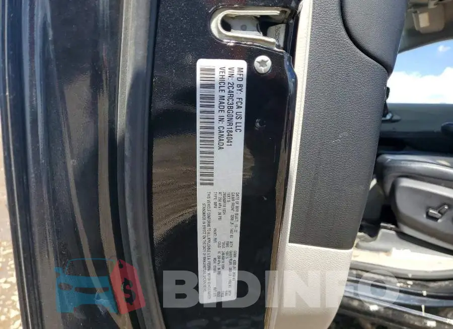 2C4RC3BG0NR184041 Photo# 13
