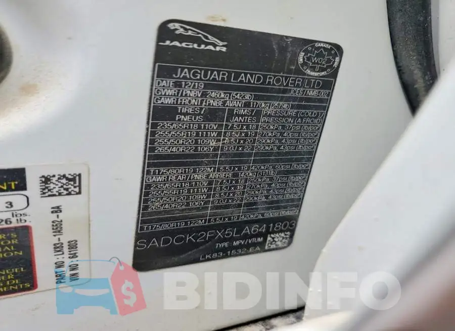 SADCK2FX5LA641803 Photo# 13