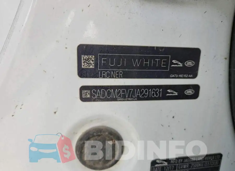 SADCM2FV7JA291631 Photo# 13