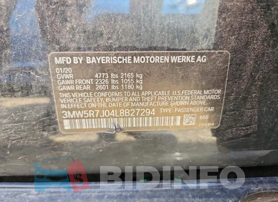 3MW5R7J04L8B27294 Photo# 12
