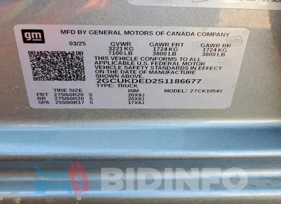 2GCUKDED2S1186677 Photo# 13