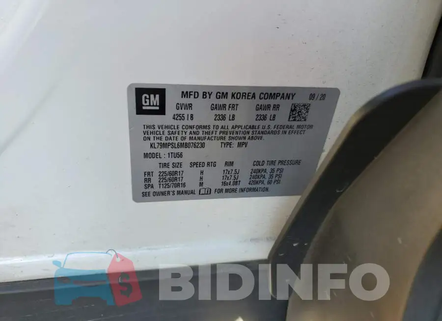 KL79MPSL6MB076230 Photo# 12
