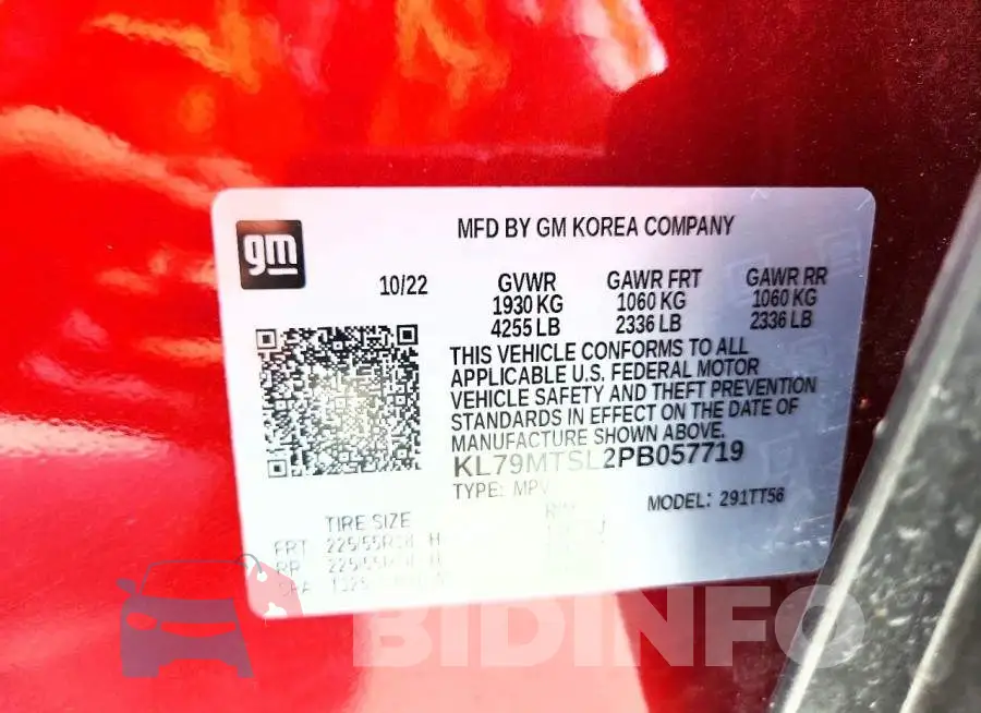KL79MTSL2PB057719 Photo# 13