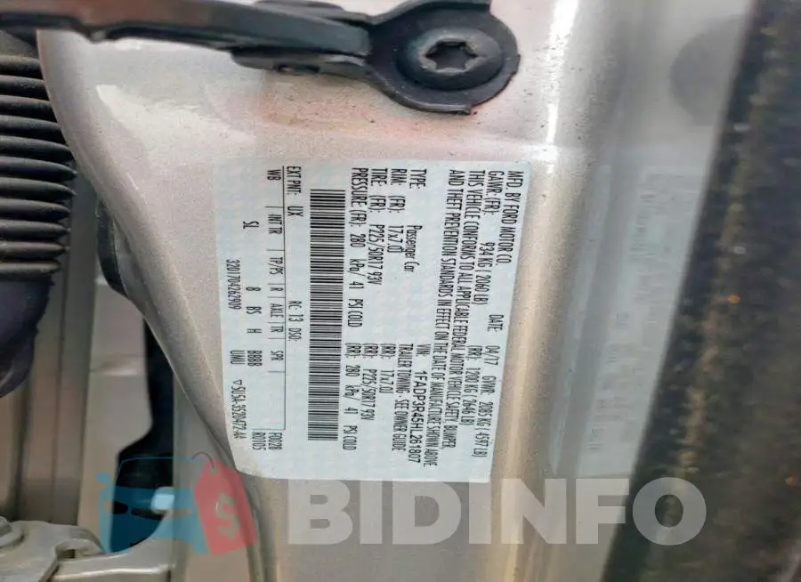 1FADP3R45HL261807 Photo# 12