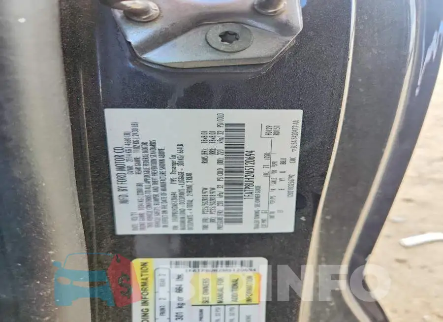 1FATP8UH2M5120694 Photo# 12