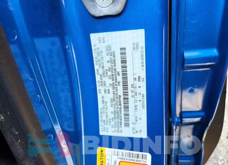 1FMDE5CHXNLB90750 Photo# 12